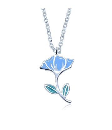 Lightly Flower Silver Necklace SPE-3366 (CO15+CO22)